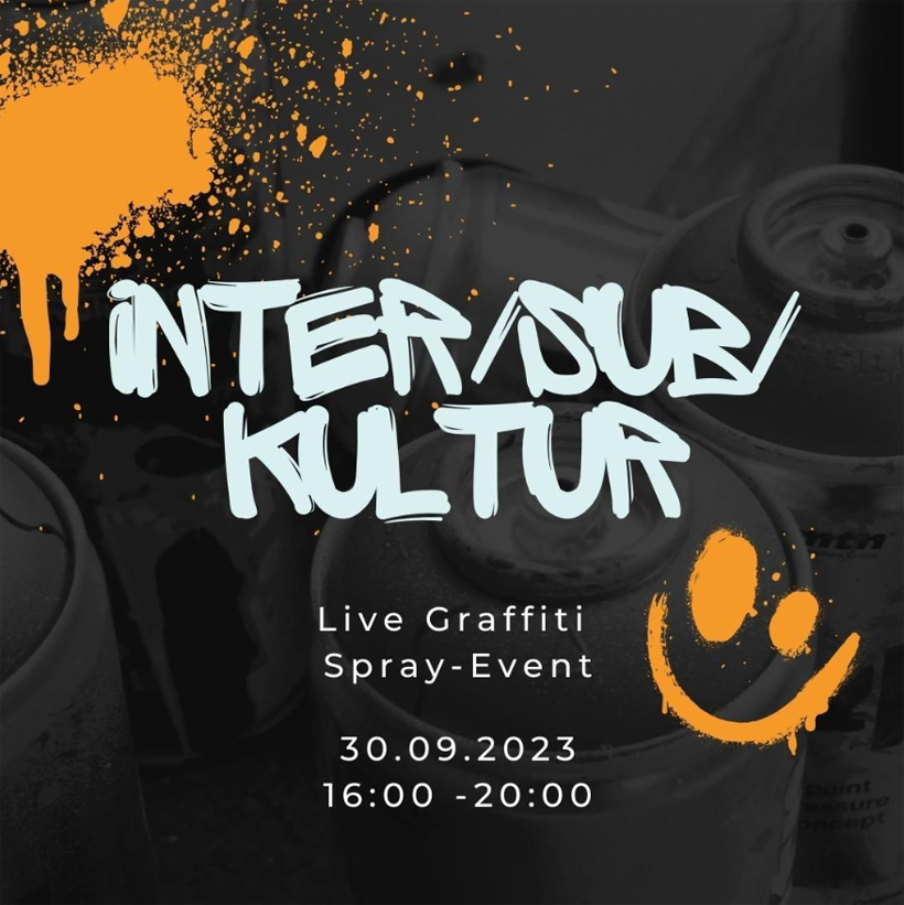 Live-Painting beim Haus der Nachhaltigkeit und Temporärhaus in Neu-Ulm